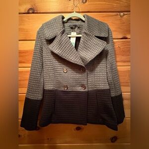 THML Pierina Textured Colorblock Peacoat NWT size Small